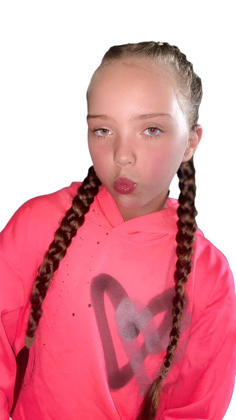 Neon Hearts Hoodie
