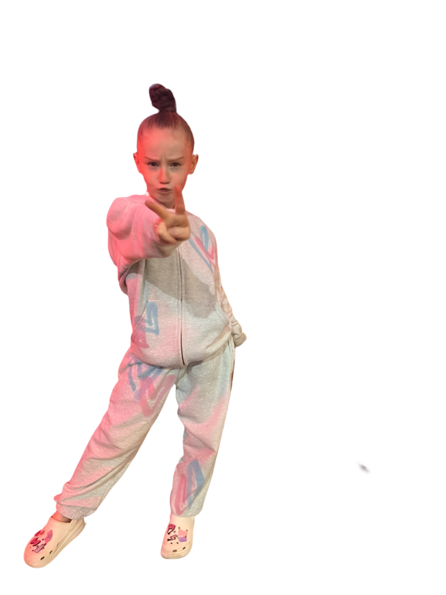 Baby Pink Blue Tracksuit