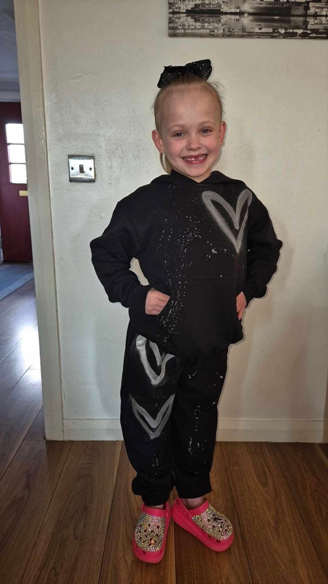 Black Drip Tracksuit